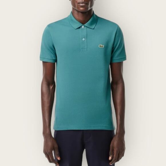 Lacoste Other - NWT | Lacoste | Logo Slim FIt Polo Shirt | Turquoise | 8 || 3XL